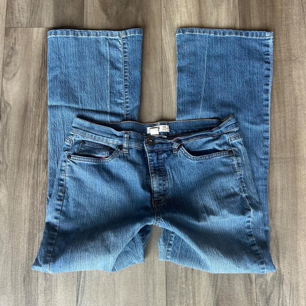 Sick 2000s Y2k Bootcut Denim Jeans size 14 great condition and wash